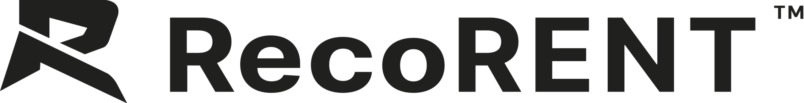RecoRent Logo Dark
